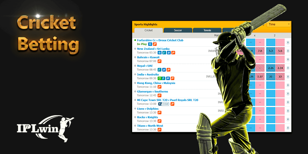 IPLwin cricket betting